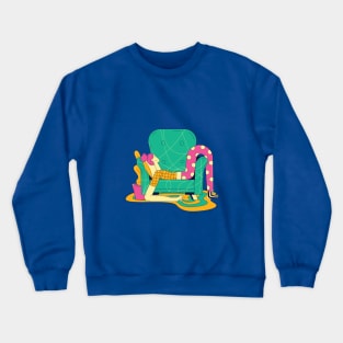 Lazy Girl Crewneck Sweatshirt